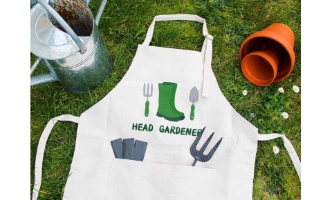 Head Gardener Gardening Apron